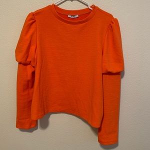 Zara puff sleeve sweater